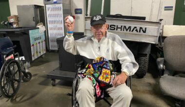 World War II veterans honored at Brewers v. Phillies game