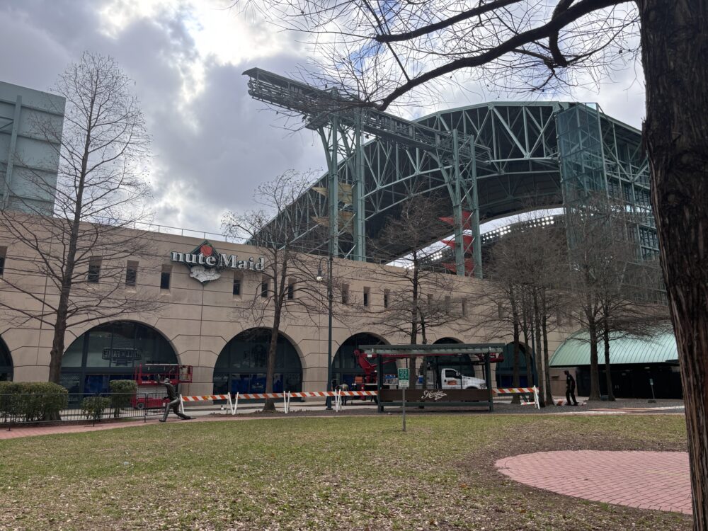 Minute Maid Sign Astros Ballpark