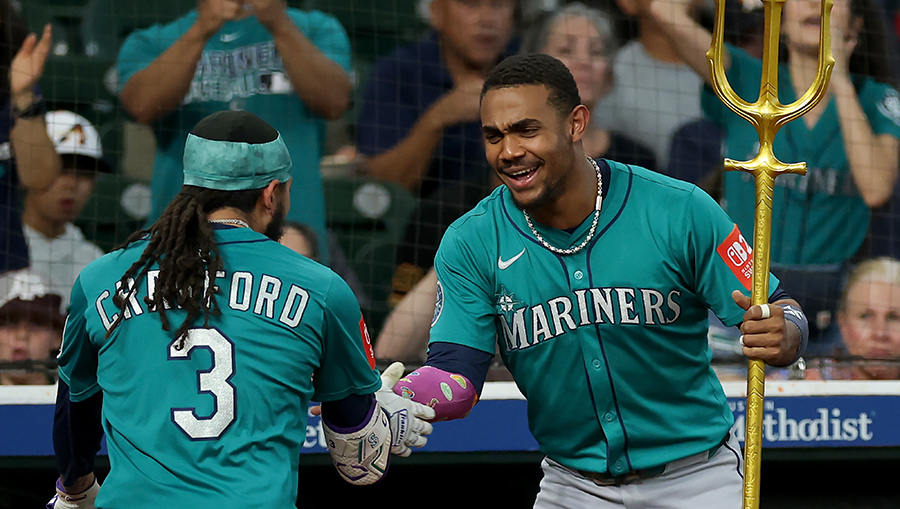 Seattle Mariners J.P. Crawford Julio Rodriguez...