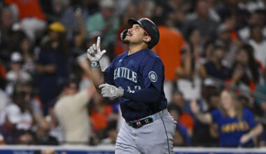 Seattle Mariners Josh Naylor...