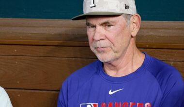 When it comes to Rangers’ new-look lineup these days, Bruce Bochy is kind of winging it