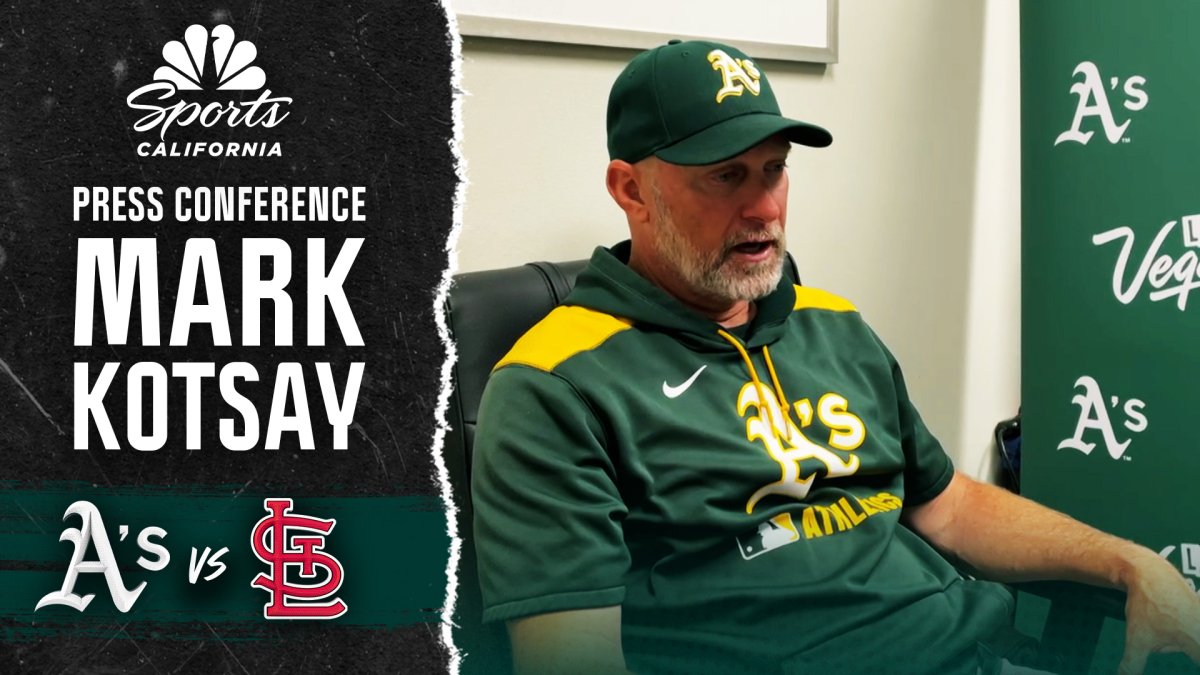 Nick Kurtz dislocated pinky in Athletics’ loss, per Mark Kotsay – NBC Sports Bay Area & California