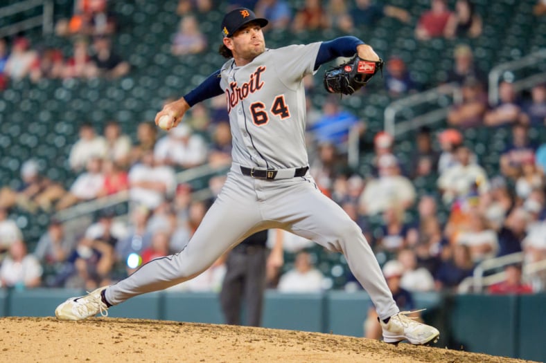 Detroit Tigers reliever Kyle Finnegan