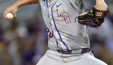 LSU receives baseball commitment from 6-foot-8 JUCO pitcher Morris – Crescent City Sports