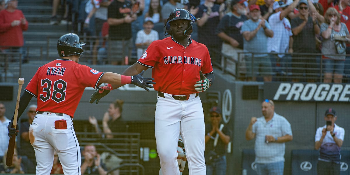 Rocchio’s 3-run homer in the 10th gives AL Central champion Guardians a 9-8 win over Rangers