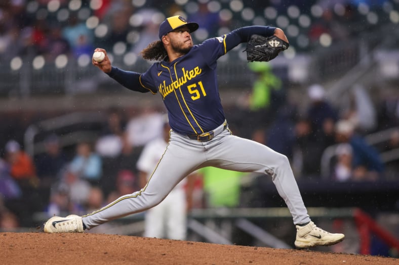 MLB: Milwaukee Brewers at Atlanta Braves