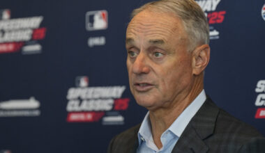 MLB Commissioner Rob Manfred...
