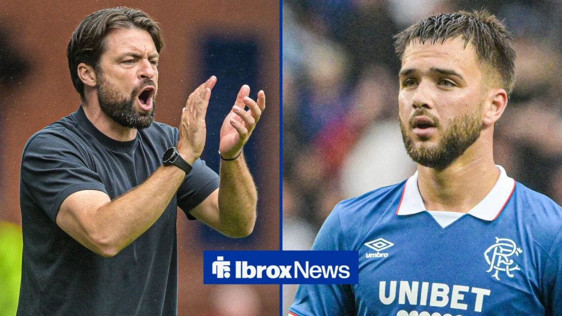 Russell Martin clapping in left inset with Nico Raskin in right inset