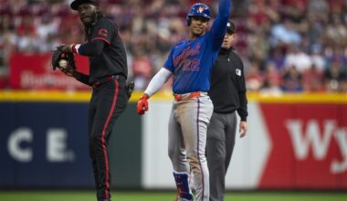 Díaz escapes in 9th inning as Mets hang on to beat Reds 5-4