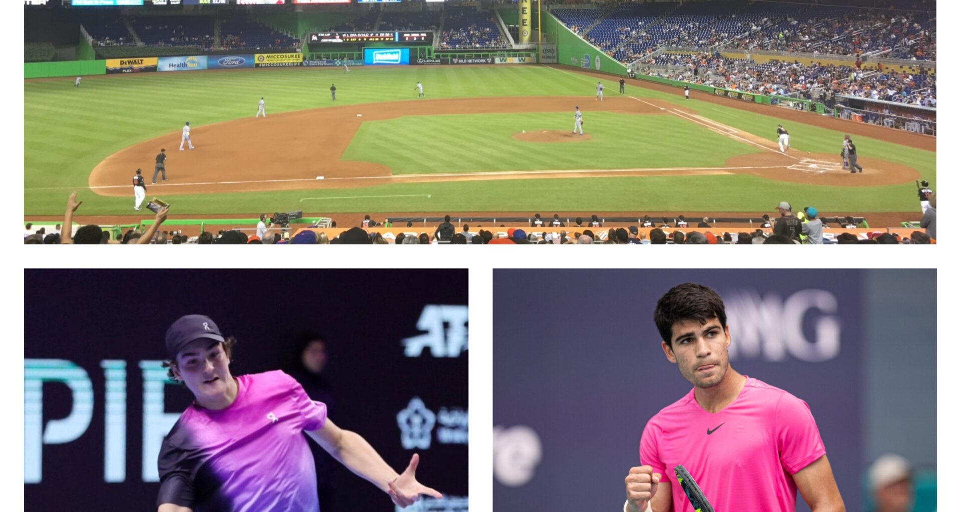 Carlos Alcaraz Will Face Joao Fonseca (And Probably Many Loud Brazilian Fans) In Miami Marlins Baseball Park December 8