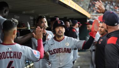 Guardians win for 10th time in 11 games, beat Tigers 7-5 with 4 extra-base hits in 10th inning