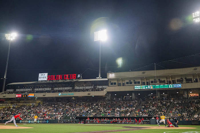 Athletics and Rays have struggled in the minor league ballparks that are their temporary homes