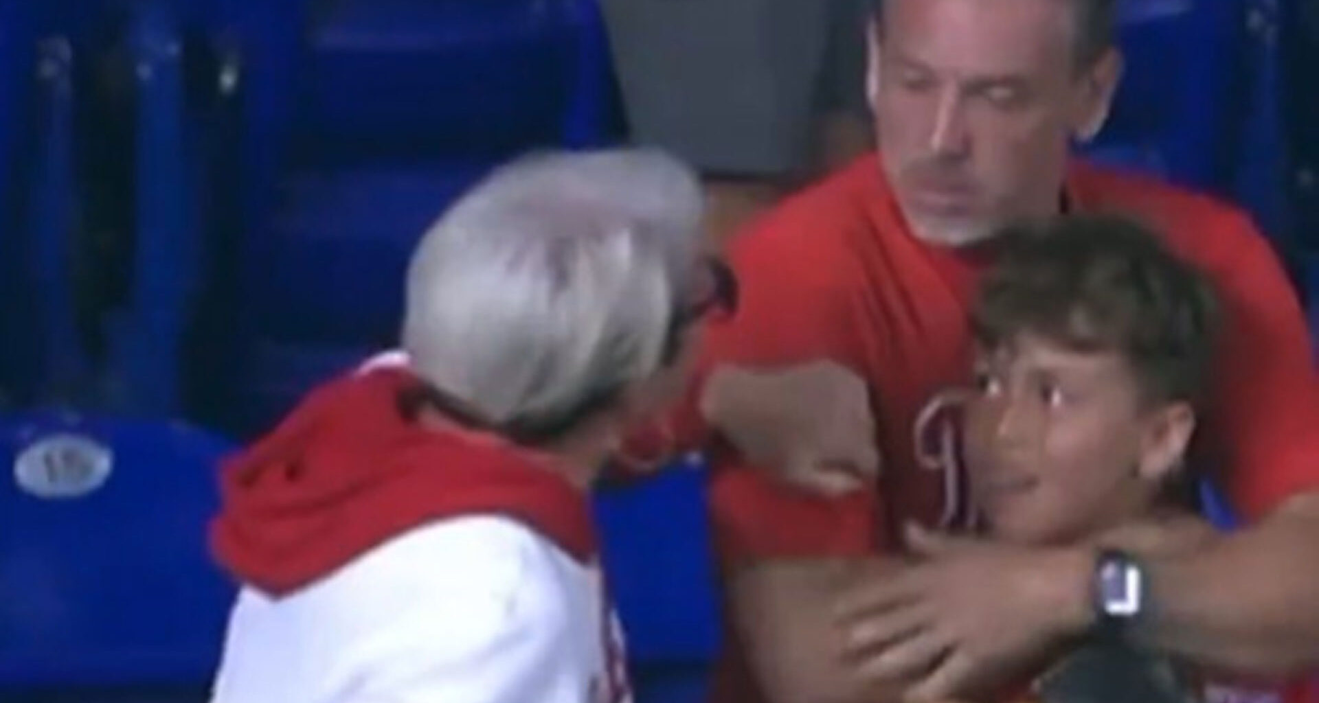New footage emerges of shocking 'Phillies Karen' incident revealing what angry MLB fan shouted at shocked dad