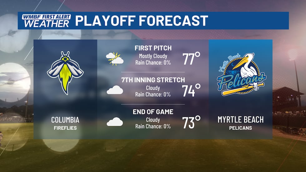 Let's Go Birds! The Pelicans take on the Fireflies in GAME 1 of the playoffs. Expect more...