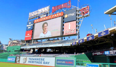VP joins Washington Nationals’ Taiwan Heritage Day celebrations