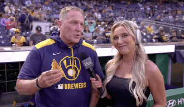 Brewers manager adds to pocket food trend during interview