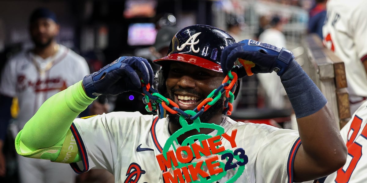 Michael Harris II hits 2 homers, Braves beat Nationals 3-2 for 10th straight win