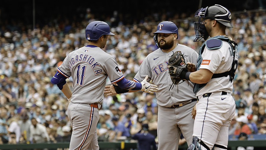 Texas Rangers Seattle Mariners...