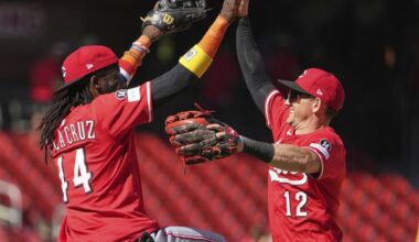 Spencer Steer homers as the Reds beat the Cardinals 6-2 in rubber game
