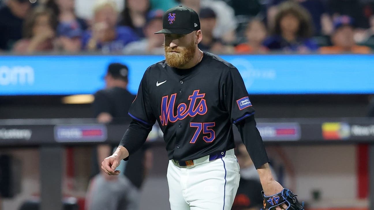 Mets' Reed Garrett lands back on 15-day IL with 'concerning' elbow sprain, Tommy John surgery not ruled out - SNY