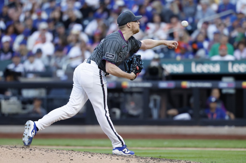 Richard Lovelady threw  a scoreless inning in relief in the Mets' 11-inning loss to the Nationals.