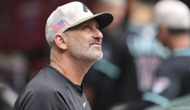 Arizona Diamondbacks manager Torey Lovullo...