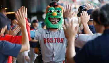 Red Sox, Trevor Story break homerless streak because ‘Wally was getting lonely’ in dugout