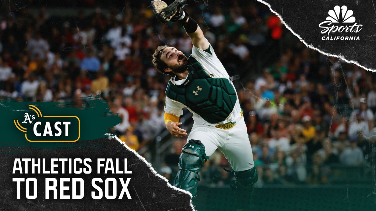 Athletics go down quietly again in shutout loss to Red Sox – NBC Sports Bay Area & California
