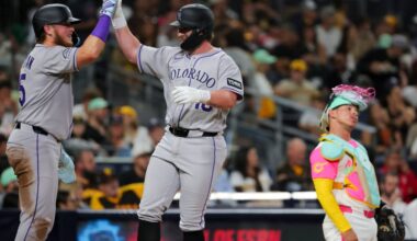 Two Rockies homers enough to sink JP Sears, Padres