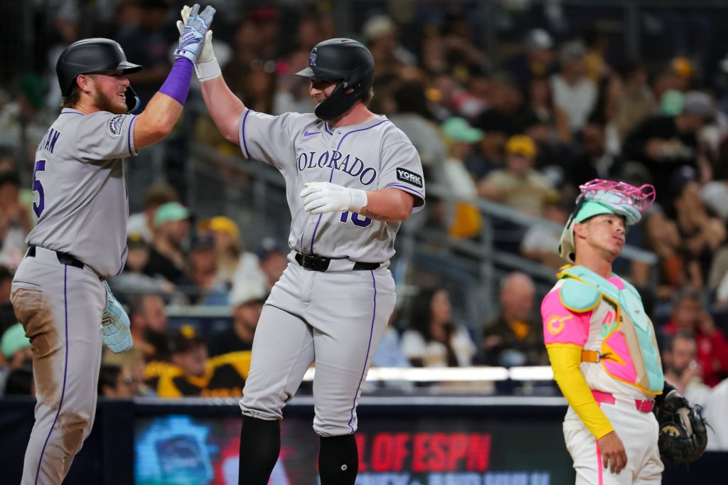Two Rockies homers enough to sink JP Sears, Padres
