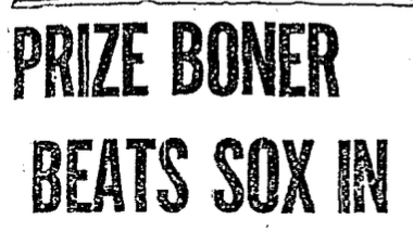 Today in Chicago White Sox History: September 3