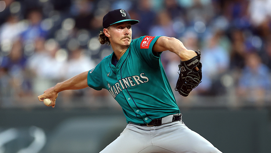 Seattle Mariners Bryce Miller...