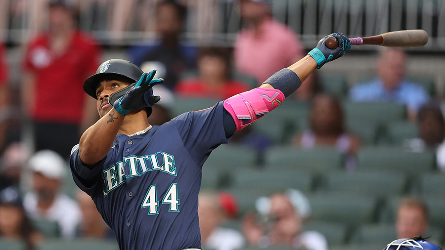 Seattle Mariners Julio Rodriguez home run Braves 2025...