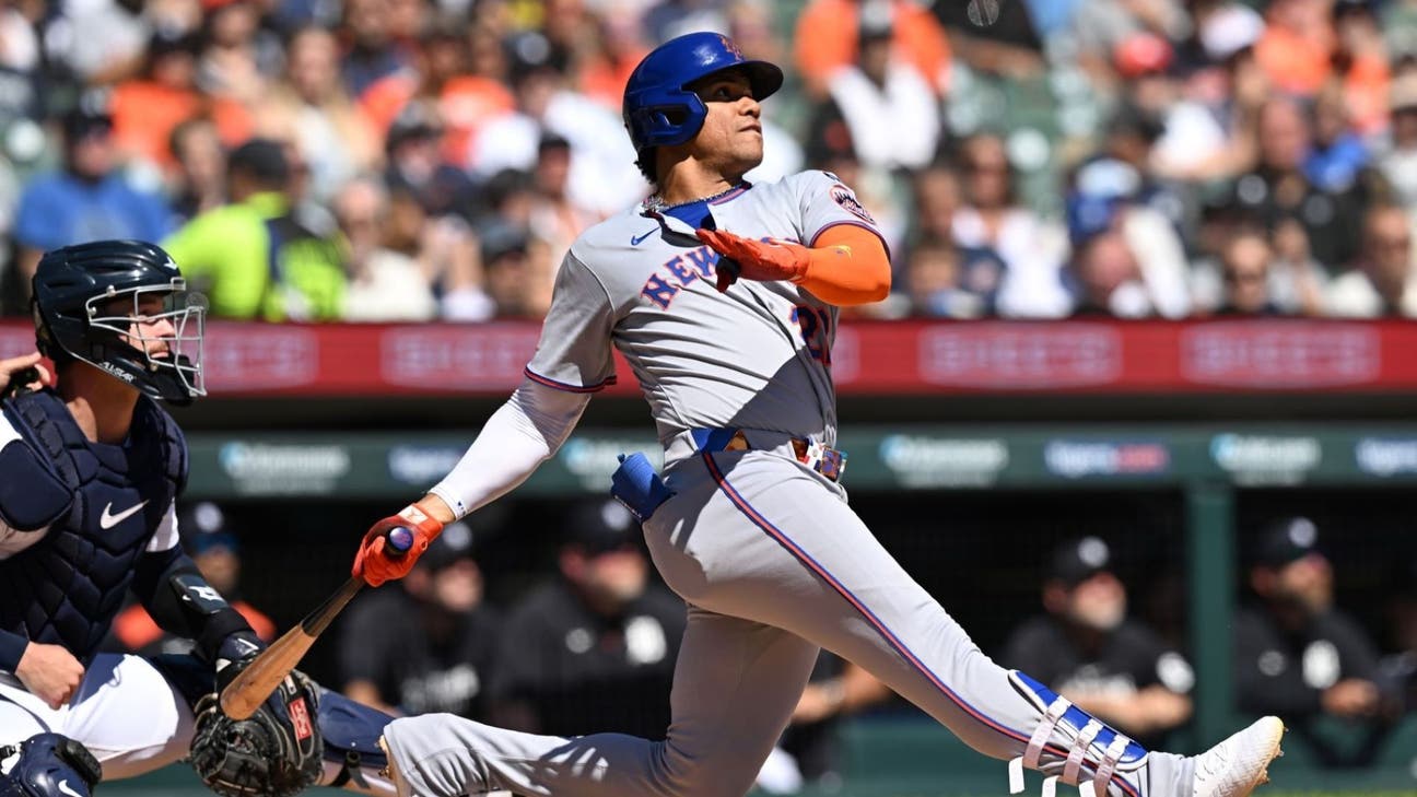 Juan Soto blasts grand slam, powers Mets to 10-8 win over Tigers - SNY