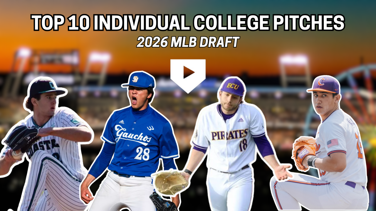 Top 10 Individual Pitches in the 2026 Draft