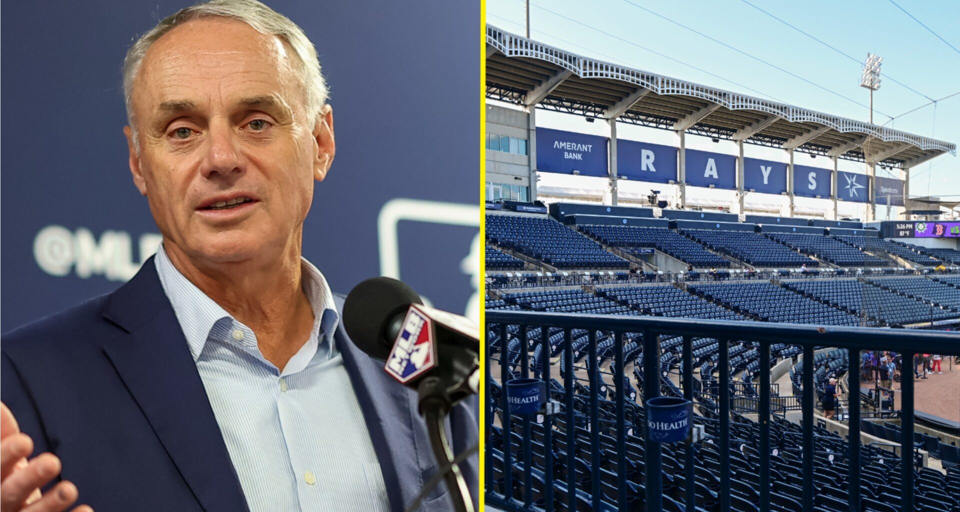 MLB Commissioner reveals major roadblock to $1.7bn team's stadium move with relocation preference clear amid takeover