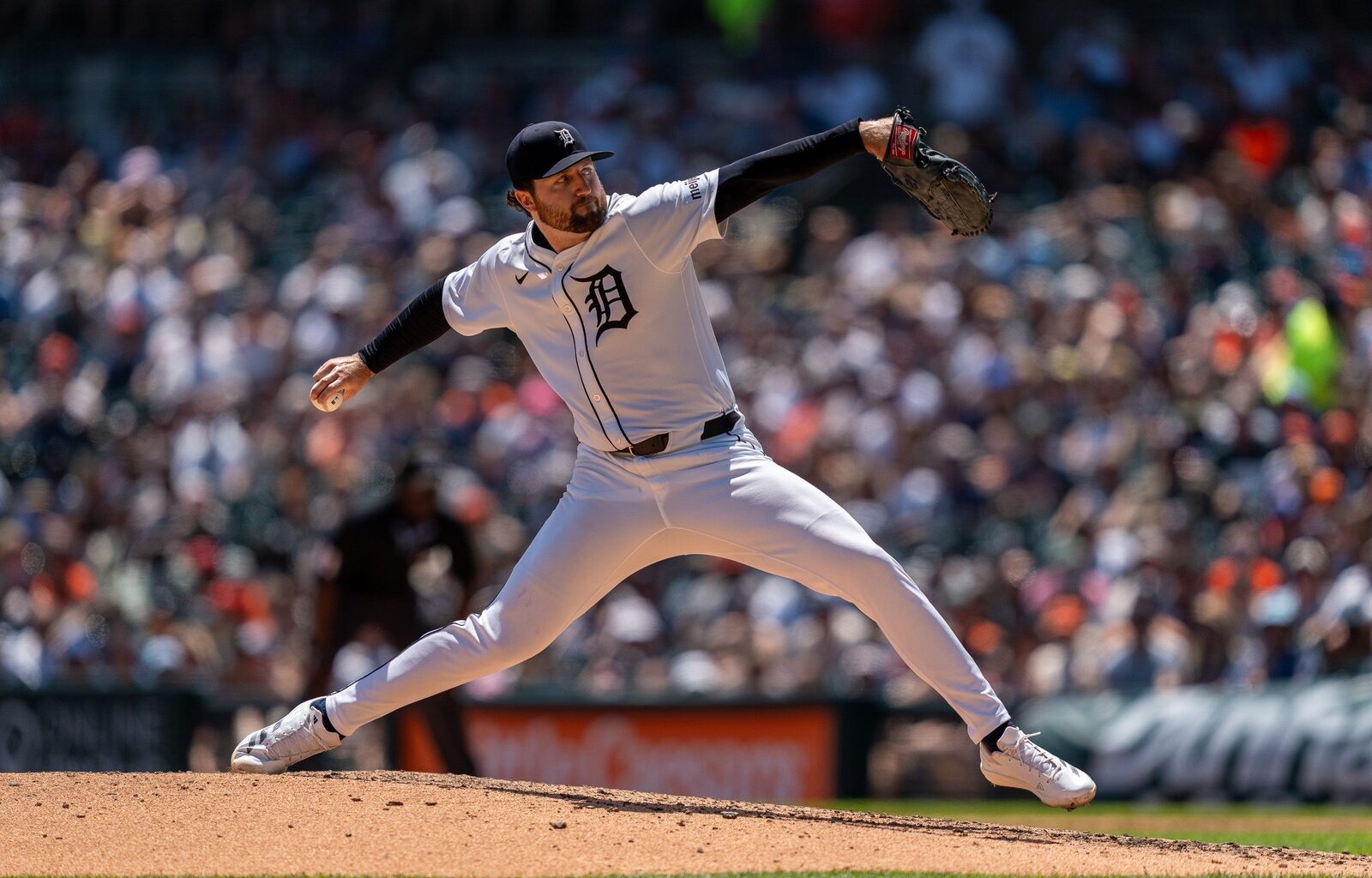 The Tigers pitching staff after Tarik Skubal will need to pick it up before October, including Casey Mize (pictured).