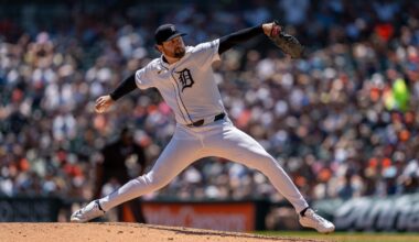 The Tigers pitching staff after Tarik Skubal will need to pick it up before October, including Casey Mize (pictured).