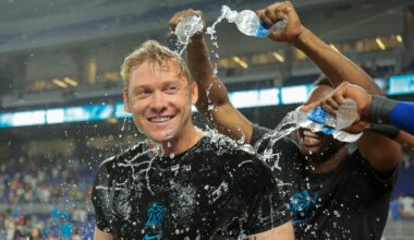 Kyle Stowers describes oblique injury setback; Mazur struggles with Nats again - Marlins