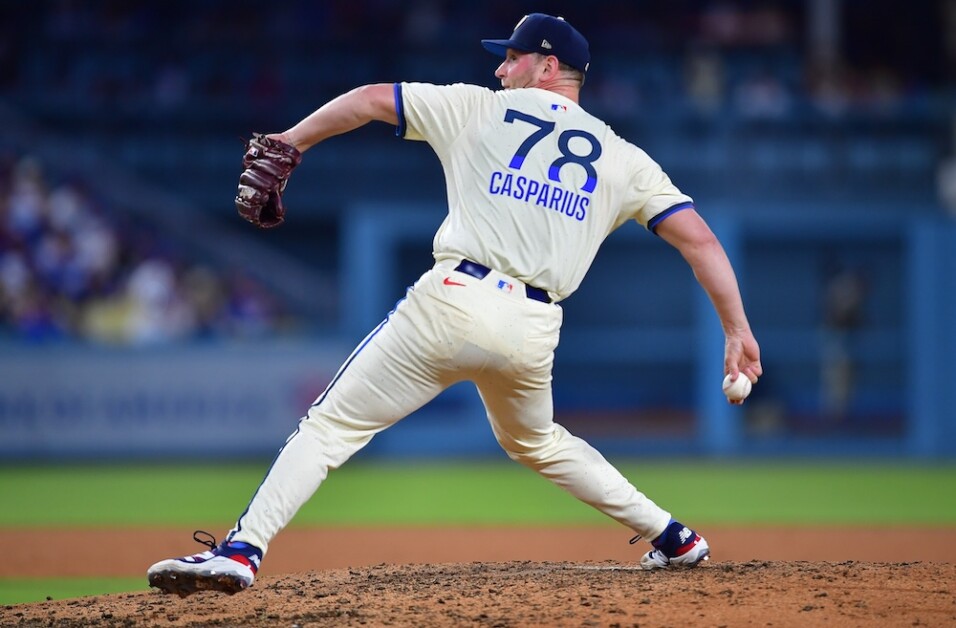 Dodgers manager reveals reason for sending Ben Casparius to Oklahoma City