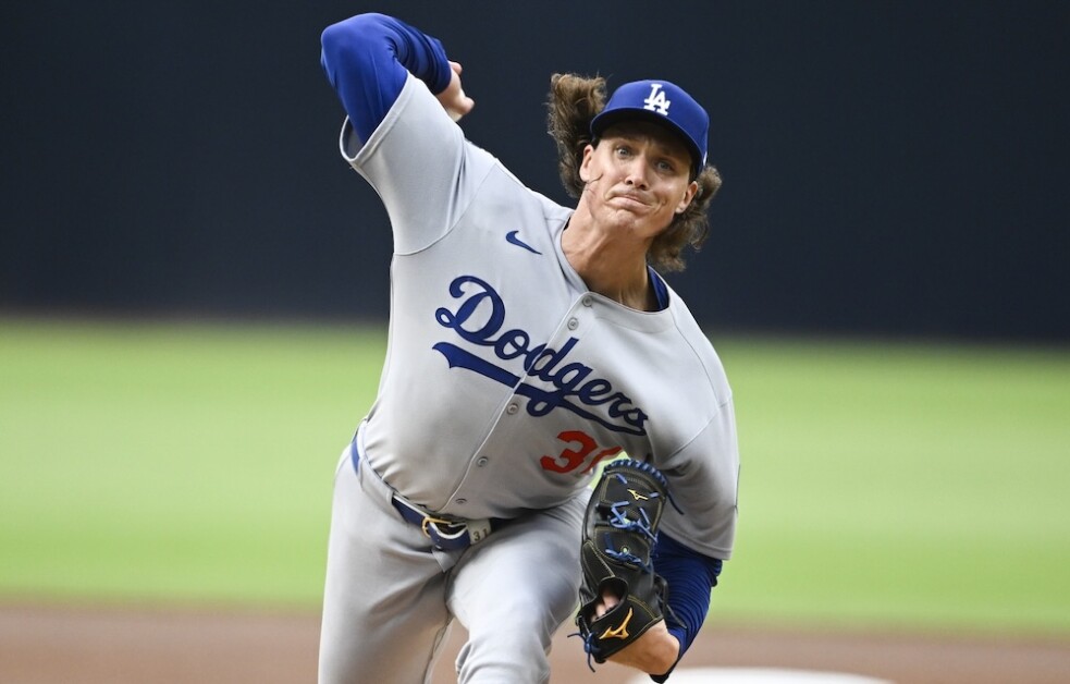 Tyler Glasnow Scratched Due To Back Tightness