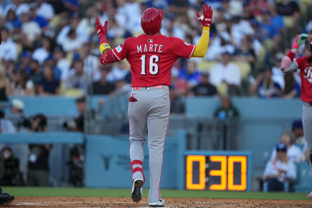 Noelvi Marte Helping Reds In RF