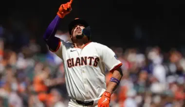 San Francisco Giants slugger accomplishes feat for third time in four seasons image