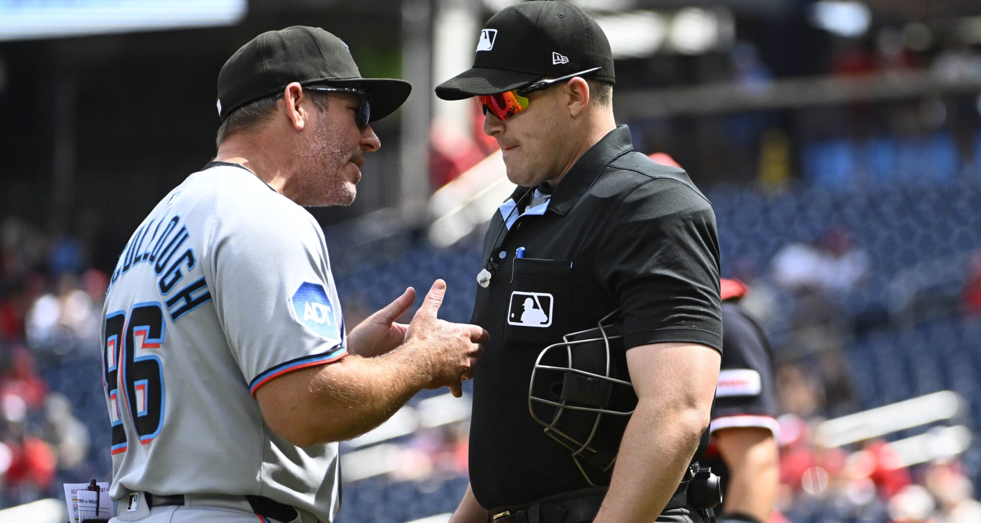 In between injuries to Cabrera and Hill, McCullough goes viral for cursing out ump - Marlins