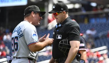 In between injuries to Cabrera and Hill, McCullough goes viral for cursing out ump - Marlins