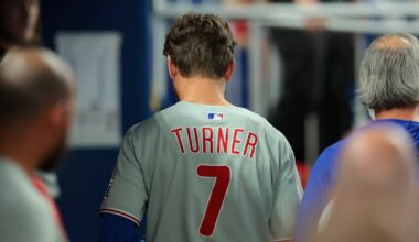 Phillies take another series from Marlins, but Trea Turner exits with hamstring injury