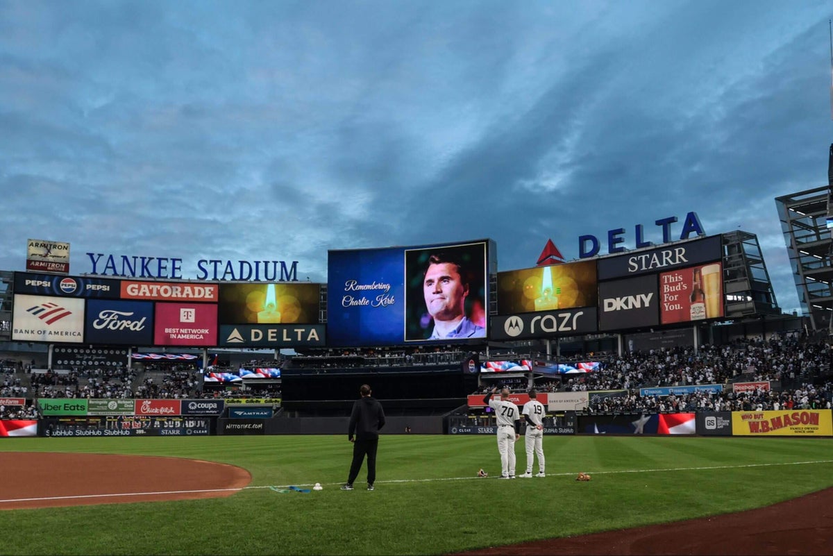 Charlie Kirk’s death draws reaction from Yankees, across sports world
