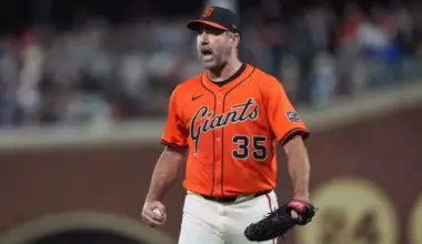 Giants’ Justin Verlander joins 1909 Cy Young on historic MLB pitching record list image