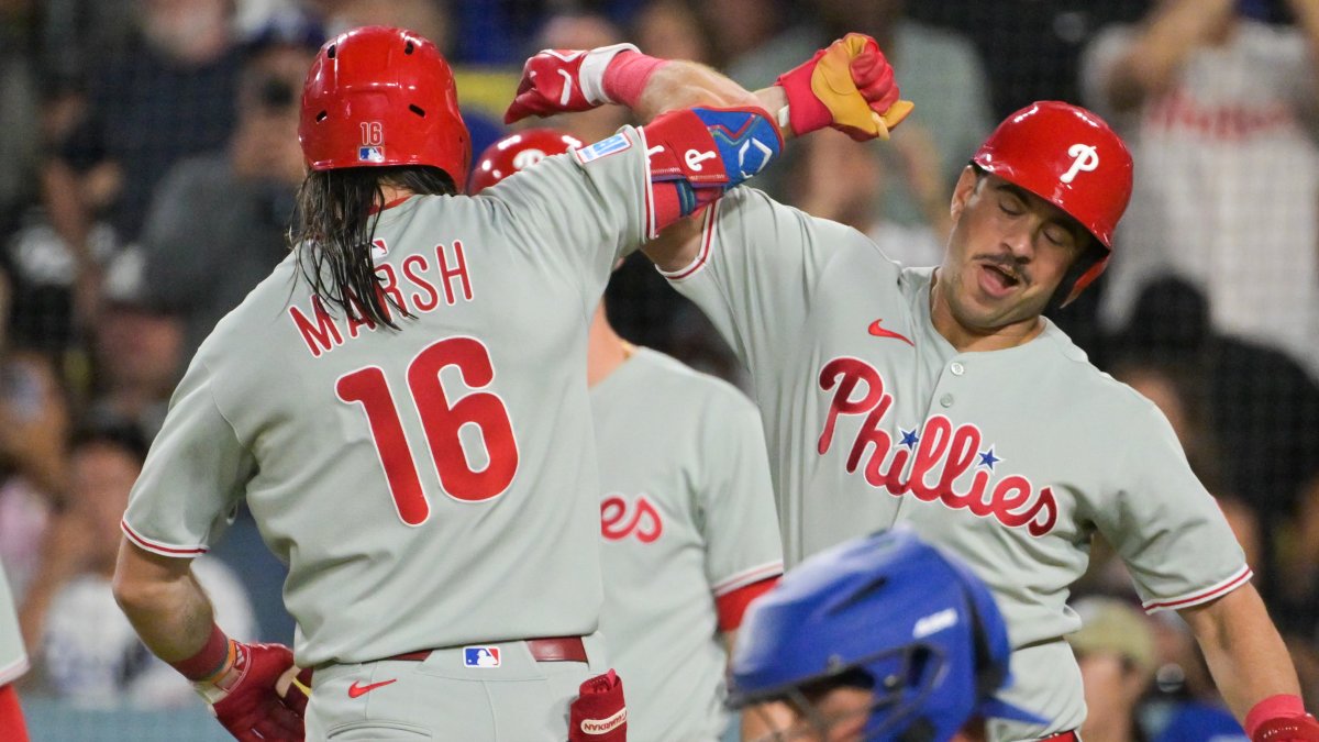 Phillies can’t crack Ohtani but erupt for comeback win in LA – NBC Sports Philadelphia
