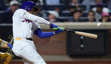 Juan Soto just misses late-inning game-tying homer in Mets’ loss to Padres: 'We're looking at inches' - SNY